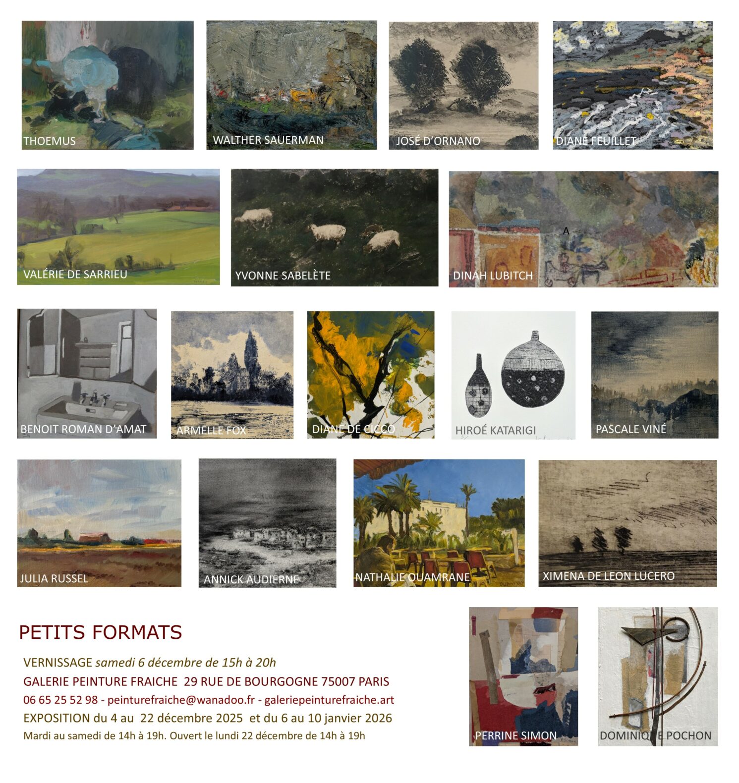 invitation petits formats 2025